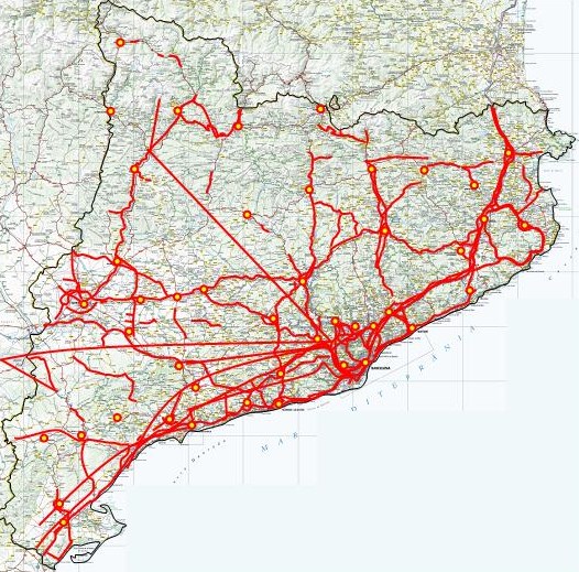 Mapa Fibra Òptica
