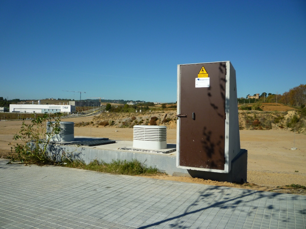Parcel·la a punt d'urbanitzar al sector central del Parc Foto: Moisès Jordi