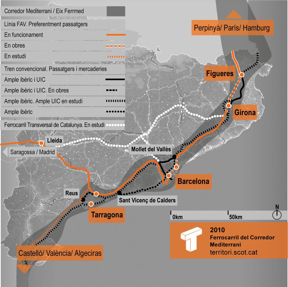 Ferrocarril del corredor del Mediterrani